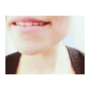 Dental Piercing #Piercing #BodyModification #Oralpiercings #Dental #Tooth