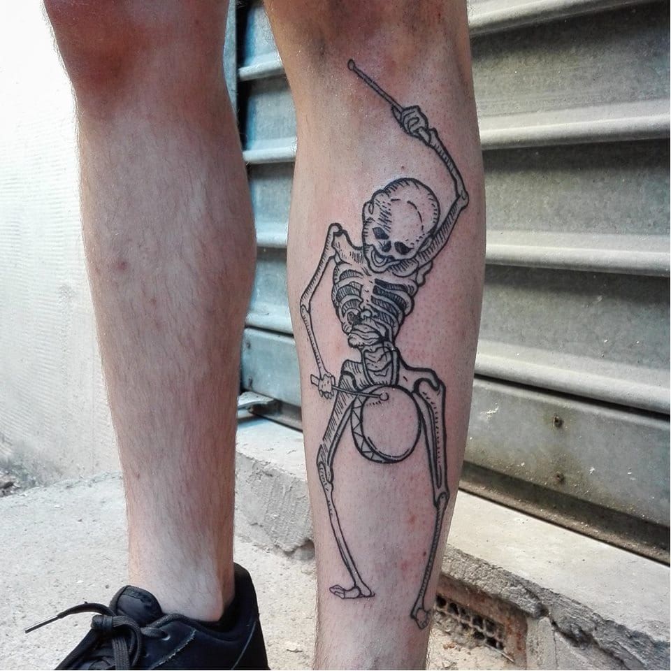 Dance with the death tattoo  Tattoogridnet