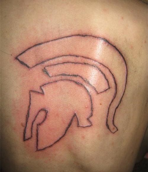 THIS IS SPARTA!!! (and the symbol for WIFI)