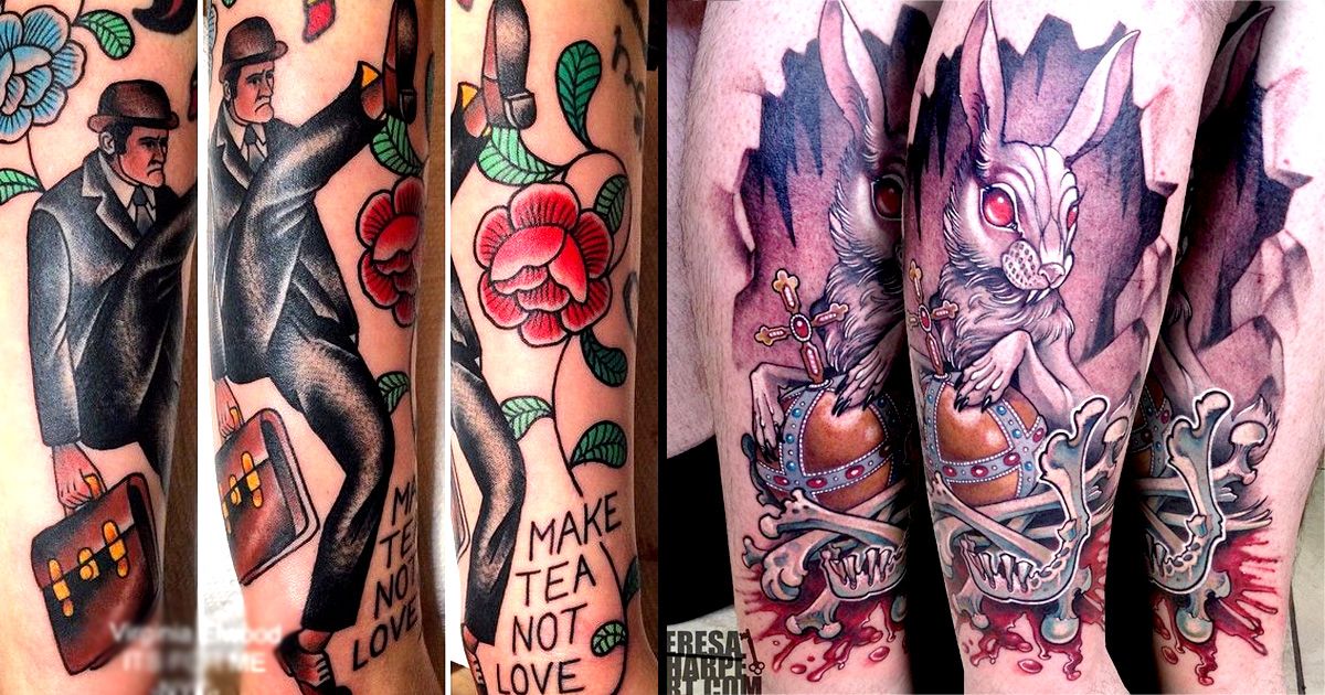 10 Eccentric Monty Python Tattoos • Tattoodo