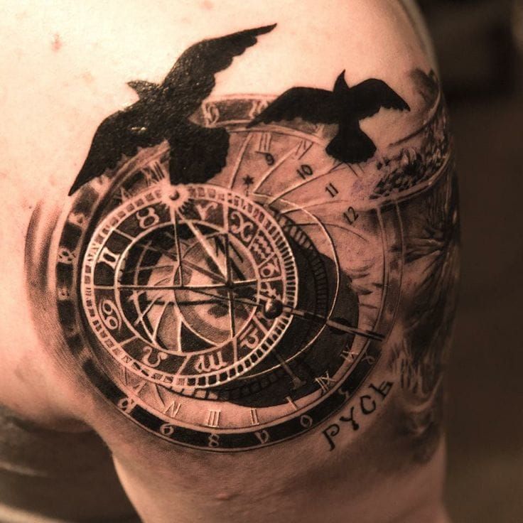 40 Compass Tattoo Ideas and Design Inspirations for 2023  100 Tattoos