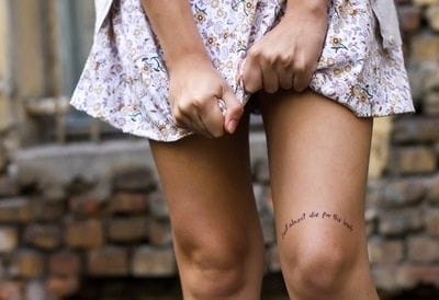 Long Legs And Thigh Tattoos  Tattoodo