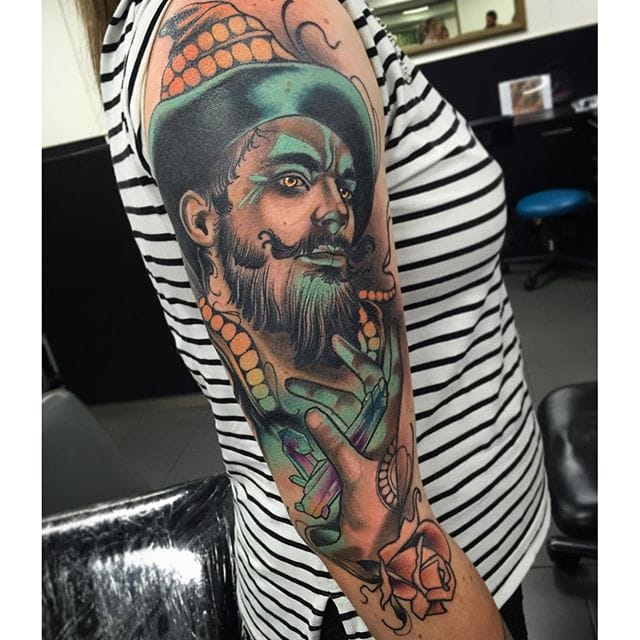 Magnificent NeoTraditional Realism Tattoos By Tim Tavaria  Tattoodo