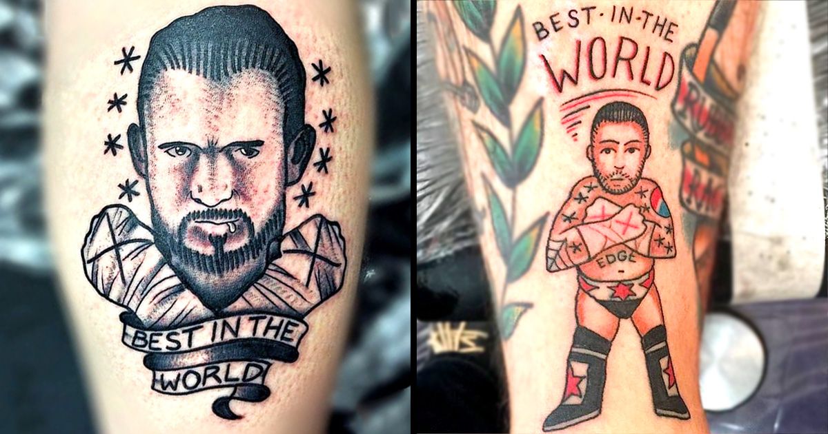 Step Into The Ring With Cm Punk Tattoos Tattoodo