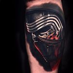 Star Wars tattoo via @nikkohurtado #NikkoHurtado #starwars #mayfourth #kyloren