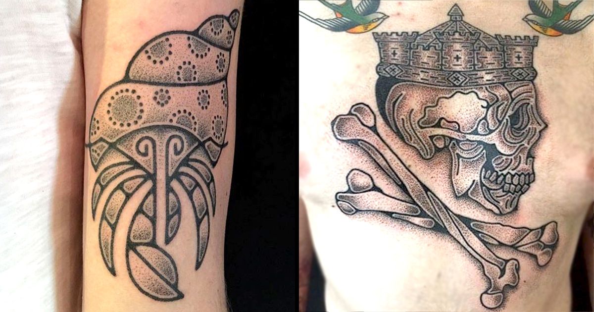HandPoked Tattoos By Adam Sage • Tattoodo