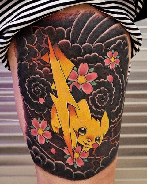 American Tattoo Studios  Heres a healed Pokémon Umbreon done by our  artist knoodletattoos americantattoostudios knoodle knoodletattoos  tattoos tattoo pokemon pokémon pokemontattoo pokemontattoos  pokemontcgcommunity pokemoncommunity 