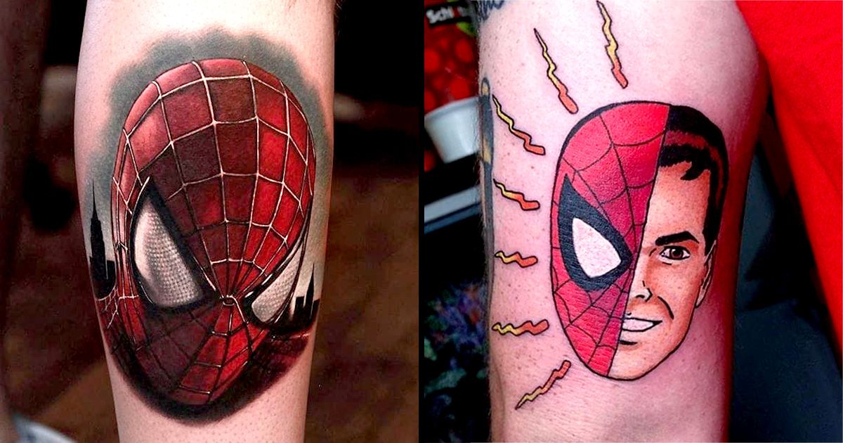 17 Spiderman Tattoos That Are AWESOME, Dude! • Tattoodo