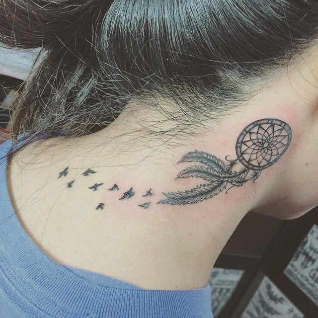 From Top To Bottom: 10 Bodyparts To Get A Dreamcatcher Tattoo On • Tattoodo