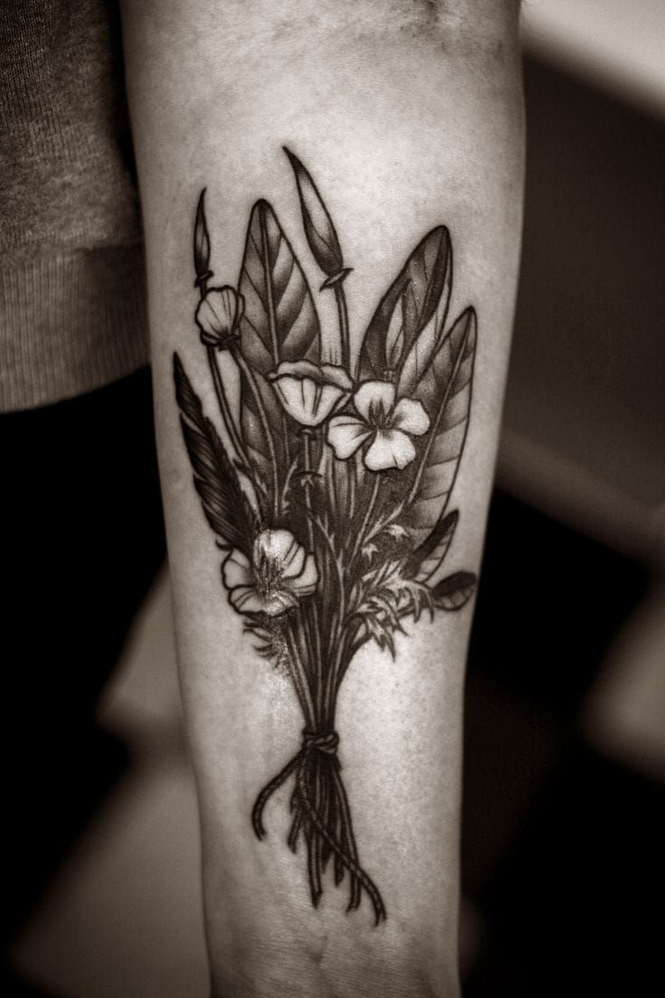 Don't give me a bunch of flowers, give me a tattoo instead! Alice Carrier.