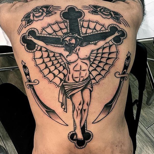 40 Cross Tattoo Design Ideas To Keep Your Faith Close  Saved Tattoo
