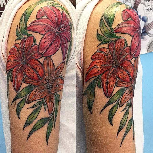 Top 65 Best Lily Tattoo Ideas 2021 Inspiration Guide