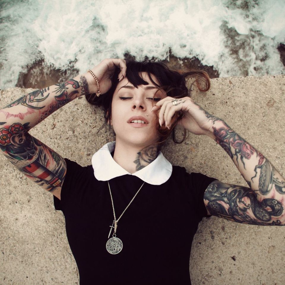 Anxiety Explosion: Tattooed Photography By Claudia Cosentino • Tattoodo