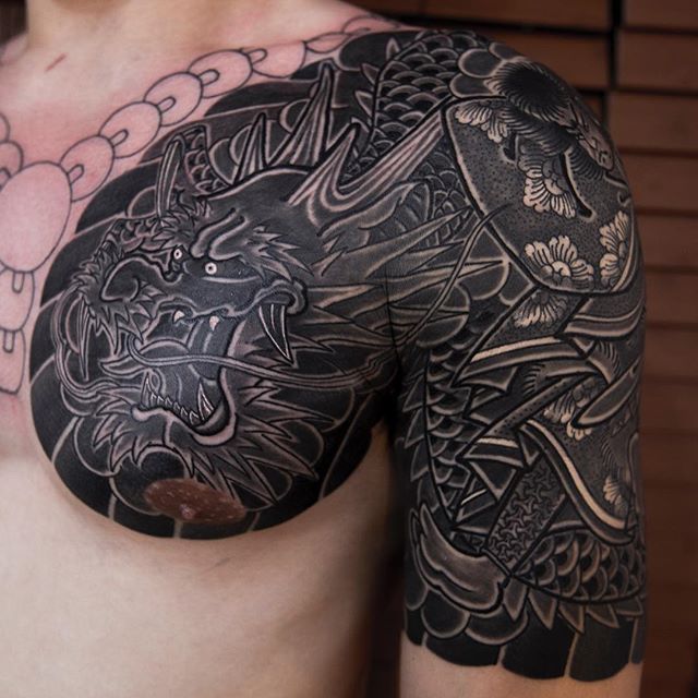 solid black tattoo ideas by CHESTER  KickAss Things