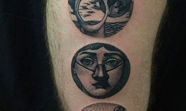 Trippy Circular, Rectangular and Square Tattoos by Richard Warnock •  Tattoodo