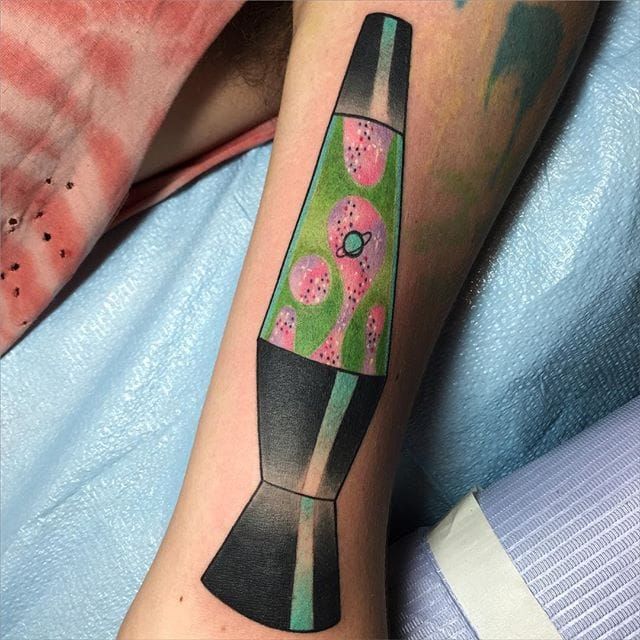 Soot Sprite Lava Lamp tattoo I got to do recently Apprentice   rbodymods