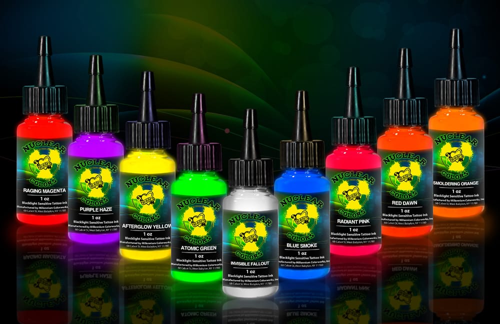 Best UV Tattoo Ink  Longest Lasting UV Inks Reviewed  Tattify