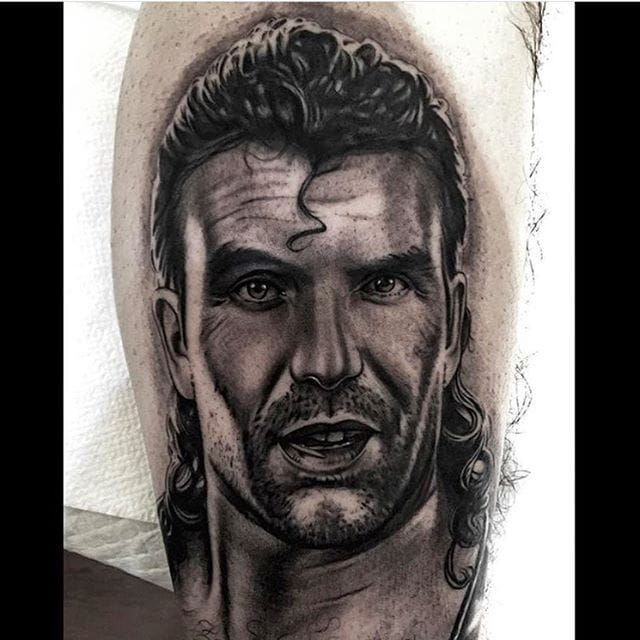 Undead Ink Tattoo on Instagram Razor Ramon One of the all time greats  rip to this legend and check out this whole amazing wrestling leg by  mcarrotattoo