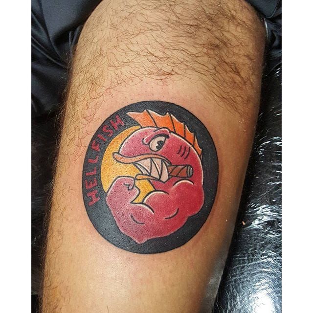 10 Hellfish Tattoos For All Hardcore Simpsons Fans  Tattoodo