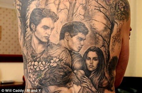 Tattoo by Julie Linden  Another Twilight Fantasy Tattoo  Facebook