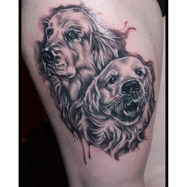 Dog Tattoos for Men  Ace Tattooz  Art Studio in Mumbai  India