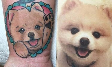 11 Perky Pomeranian Tattoos • Tattoodo