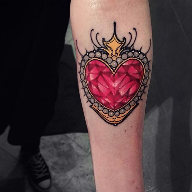 traditional ruby tattoo