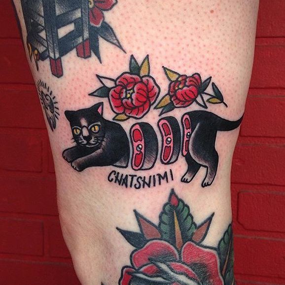 116 Minimalistic Cat Tattoos For Cat Lovers  Bored Panda