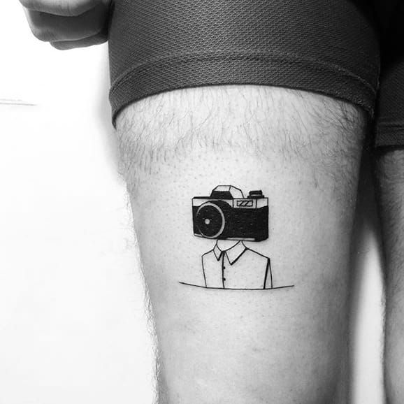 Buy Camera Temporary Tattoo Camera With Flowers Tattoo Sticker Online in  India  Etsy