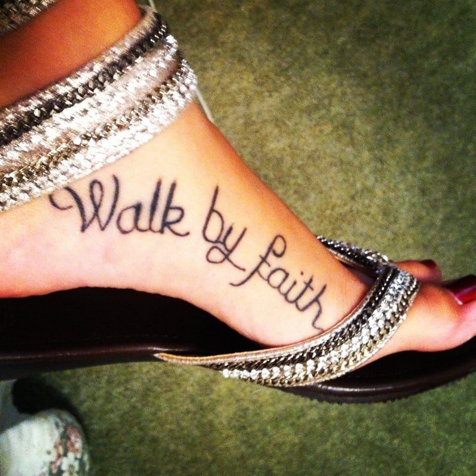 walk by faith tattoo faith walkbyfaith tattoo tattooideas  TikTok