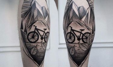 23 Bike Tattoos For The Hardcore Cyclists
