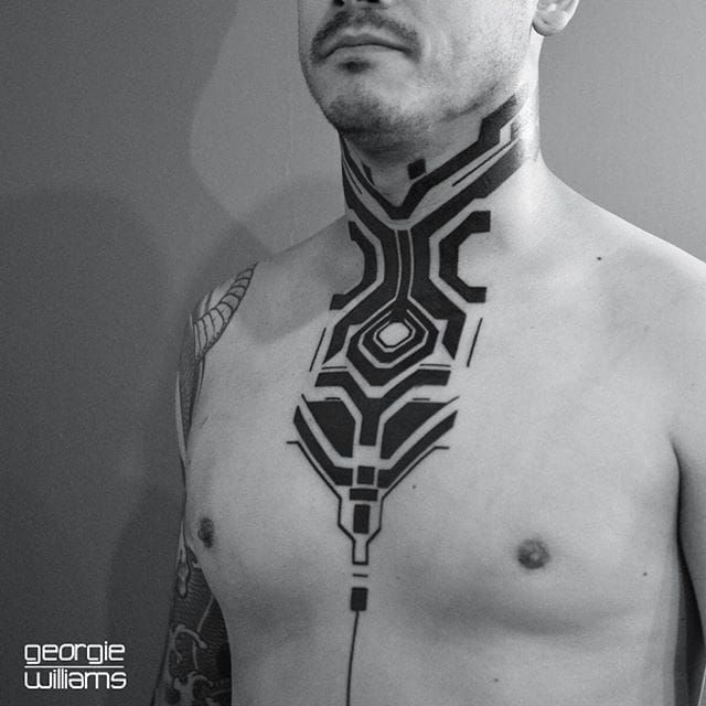 32 Futuristic Cyberpunk Tattoos To Dream About  Body Artifact