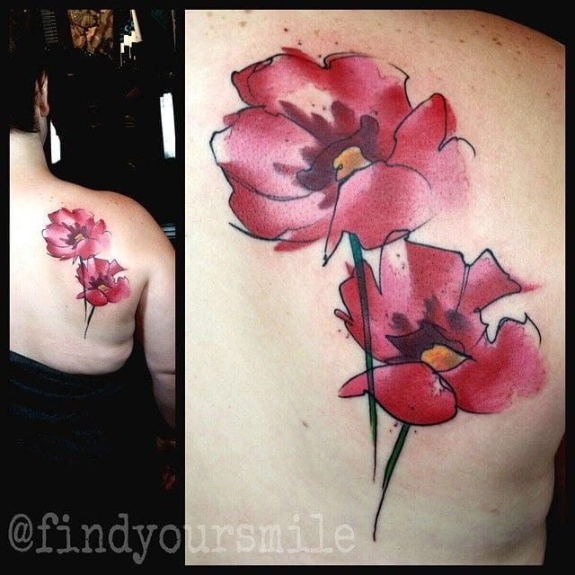 The Bold and Beautiful Traditional Poppy Tattoo: Symbolism and Style  Inspiration — Certified Tattoo Studios
