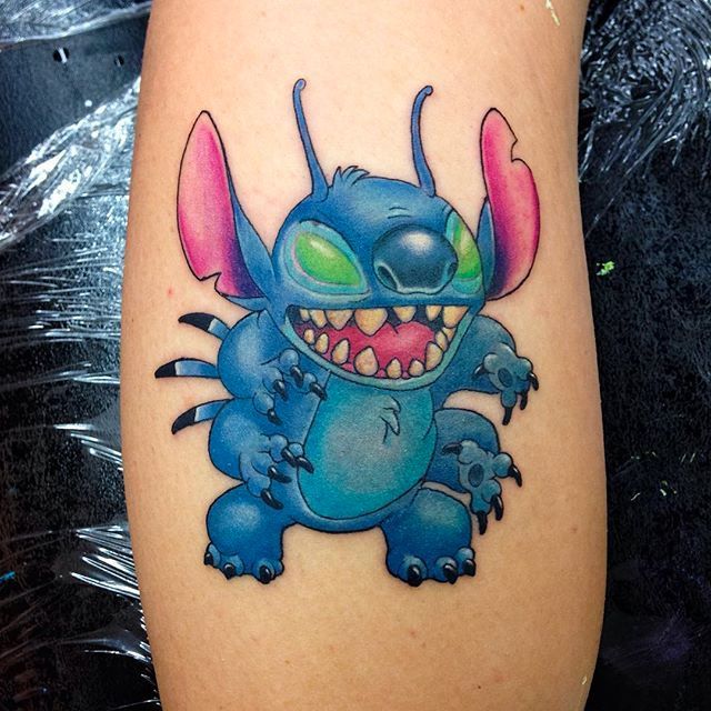 Stitch tattoo by Ilaria Tattoo Art  Post 31472