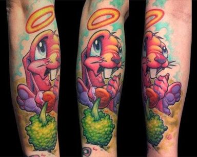 25 Meaningful Rabbit Tattoos