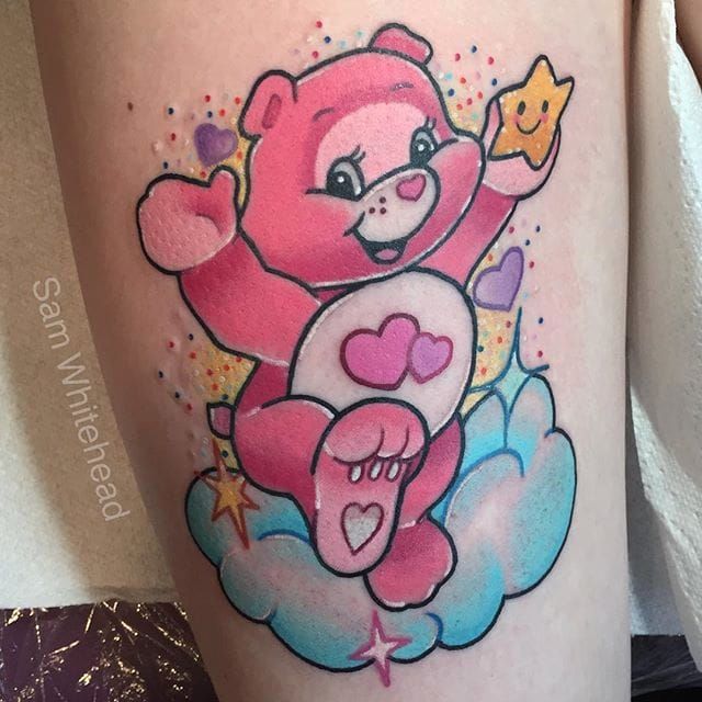 Care bear tattoo to represent my autism  special interest  rCarebears
