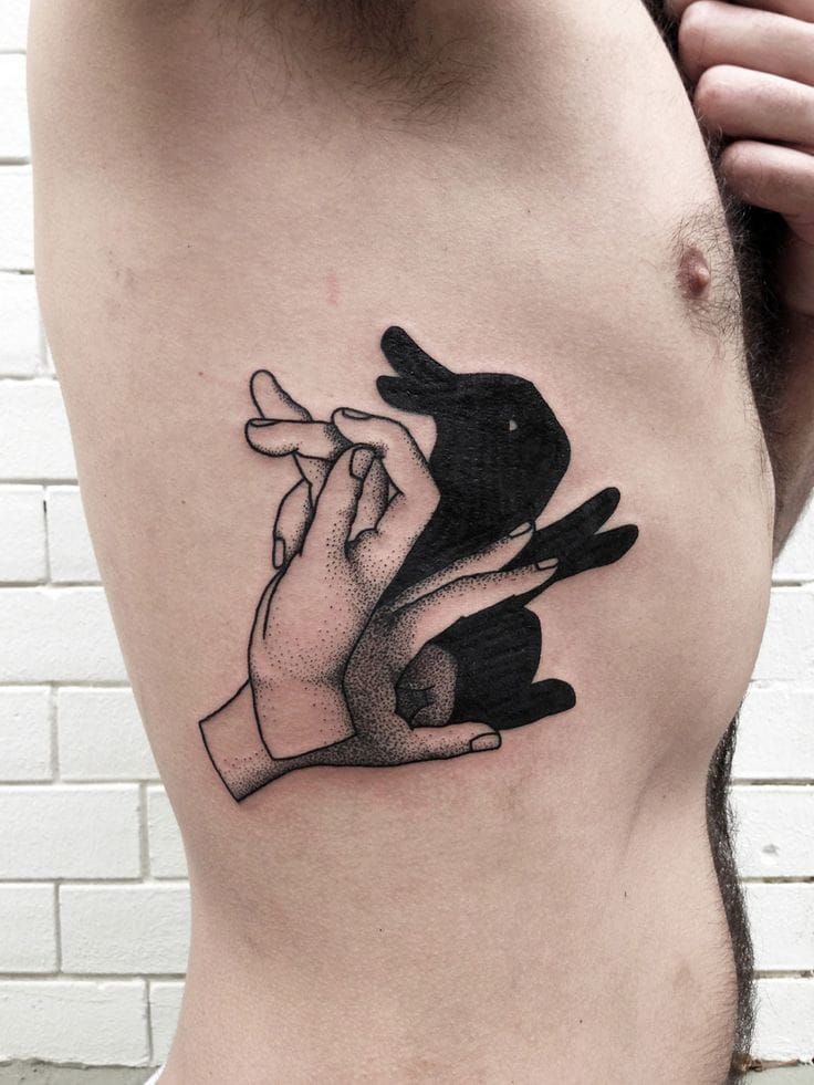 Funny shadow play by Philippe Hernandez!