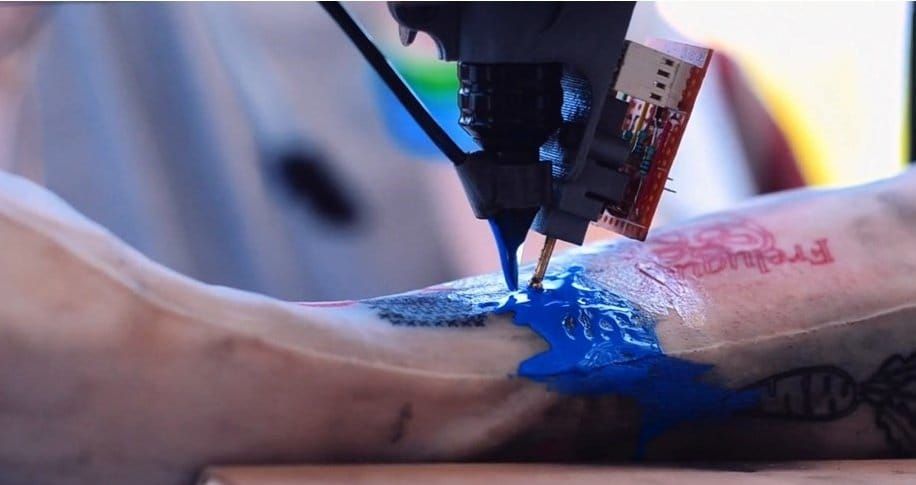 The Future is Here: 3D-Printing Tattoo Machine in Action! • Tattoodo
