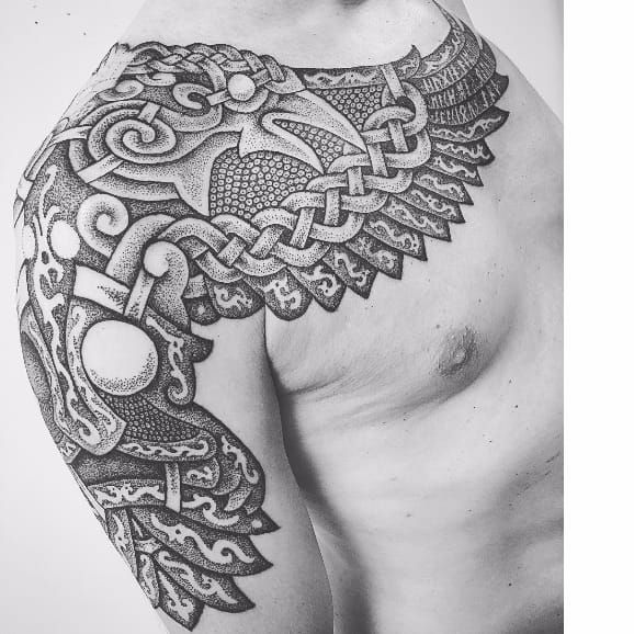 Armor tattoo design | Tatoveringer