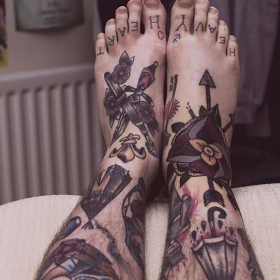 Forget Chuck Taylors, These Foot Tattoo Designs Make You The Canvas •  Tattoodo