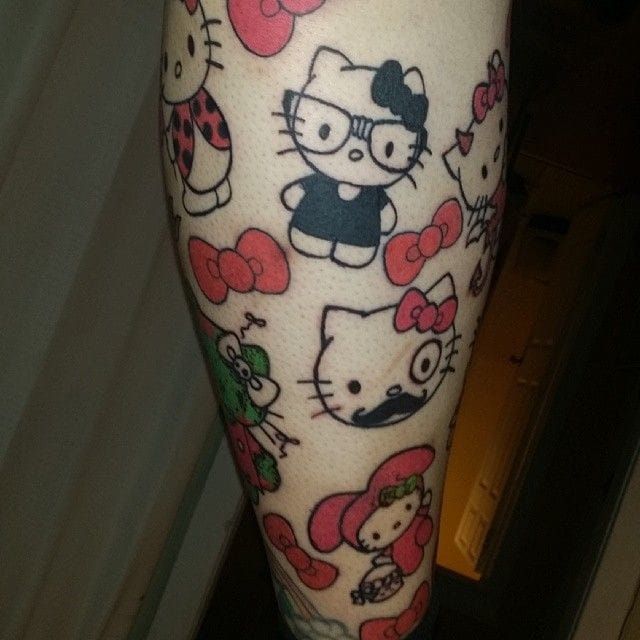 101 Best Hello Kitty Tattoo Ideas You Have To See To Believe  Outsons
