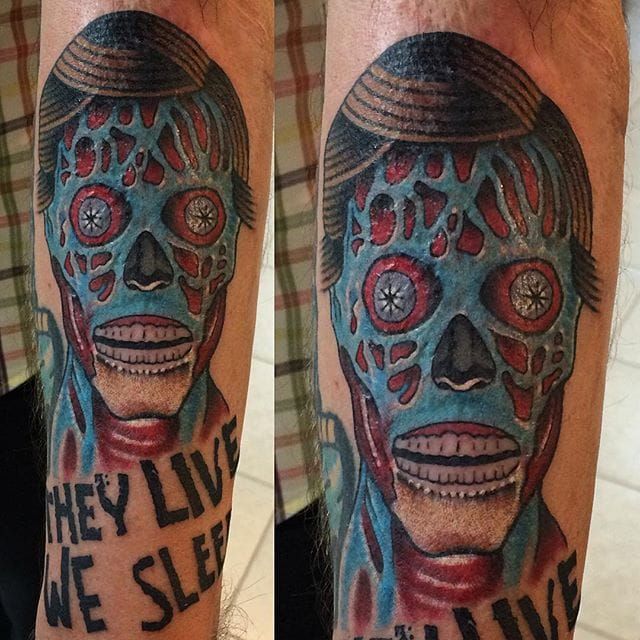 They Live Tattoos You Have No Option But To Obey  Tattoodo