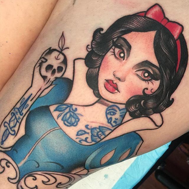 Snow White Tattoos History Meanings  Designs