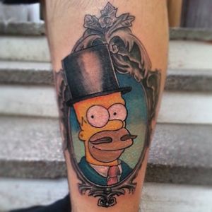 Gentleman Homer by Diego Tamayo