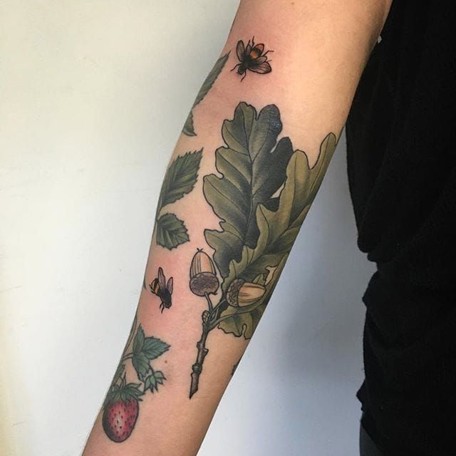 10 Beautiful Leaf Tattoos  Tattoodo
