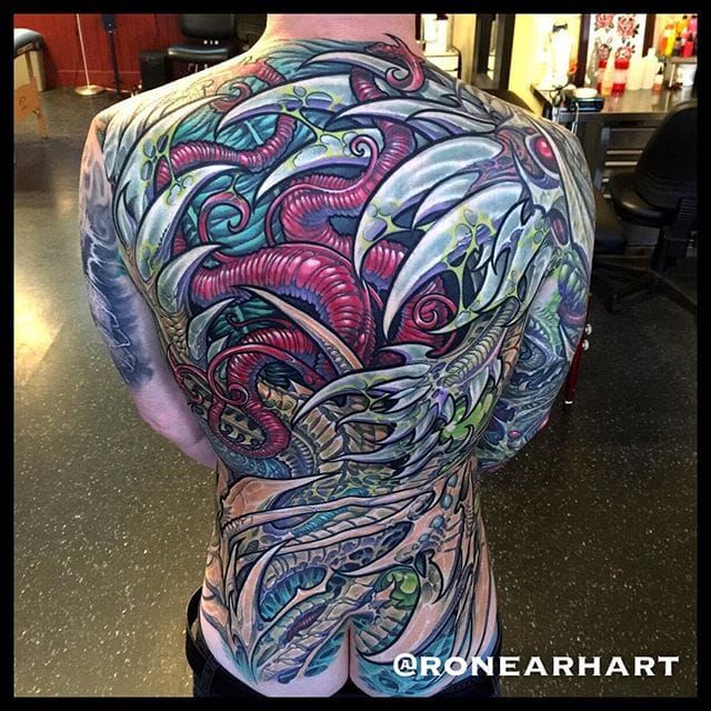 Biomech Sleeve by Ron Earhart biomechanicaltattoo tattoo sleeve ta   TikTok