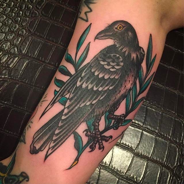 Threeeyed Raven Bad Omen Flash Set by x TattooNOW