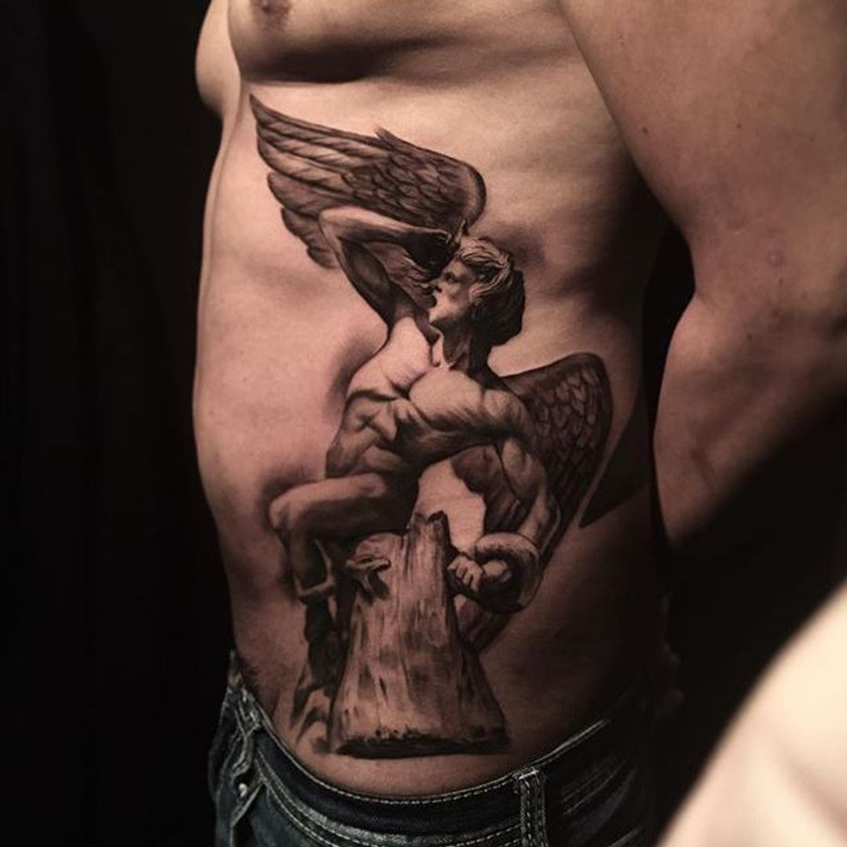 High Contrast Black and Grey Tattoos by Miguel Camarillo • Tattoodo