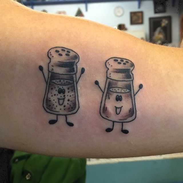 FYeahTattooscom  This is my 9th tattoo A sweet salt shaker on my