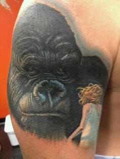 king kong and a girl